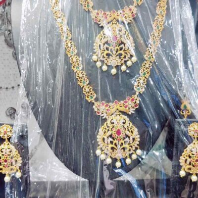 Gold Imitation Jewellery set