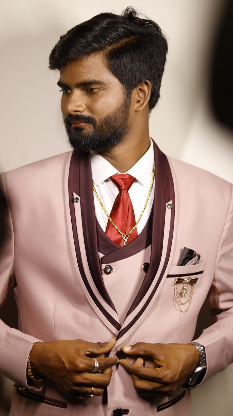 Men outfit and Makeup look