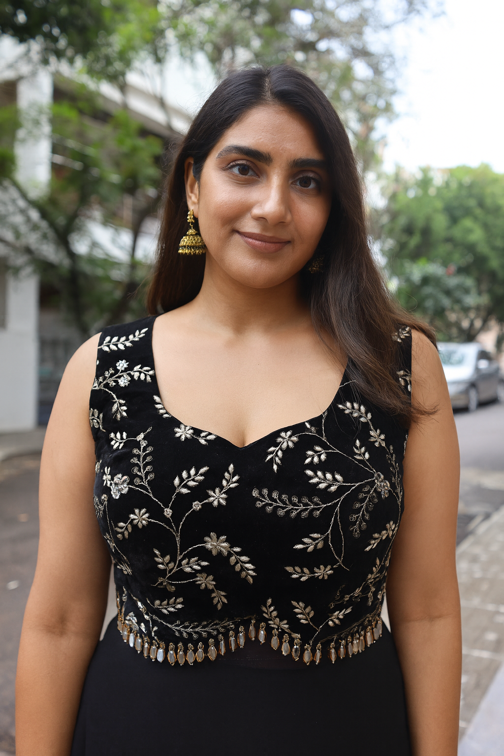 velvet blouse - Image 6